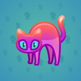 Scared Cat #12871