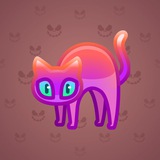 Scared Cat #12992