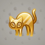 Scared Cat #13027