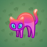 Scared Cat #13055