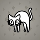 Scared Cat #1307 Scared Cat #1307