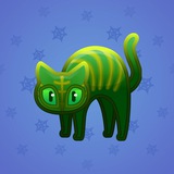 Scared Cat #13086