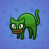Scared Cat #13181