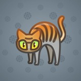 Scared Cat #13337 Scared Cat #13337