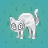 Scared Cat #13447 Scared Cat #13447