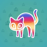 Scared Cat #13484 Scared Cat #13484