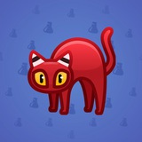 Scared Cat #13489 Scared Cat #13489