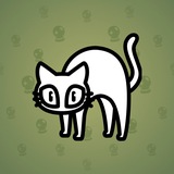 Scared Cat #13506