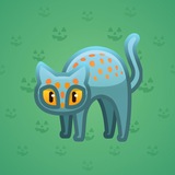 Scared Cat #13524 Scared Cat #13524