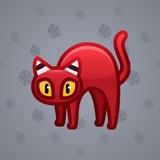 Scared Cat #13539