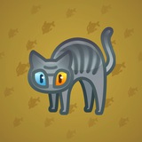 Scared Cat #1364