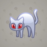 Scared Cat #1366 Scared Cat #1366