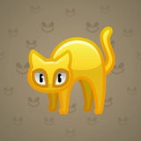 Scared Cat #13695