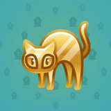 Scared Cat #1381 Scared Cat #1381