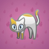 Scared Cat #13913