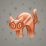 Scared Cat #13988