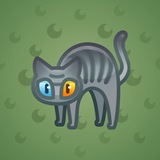 Scared Cat #14009 Scared Cat #14009