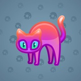 Scared Cat #14065 Scared Cat #14065