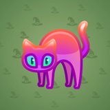 Scared Cat #14145