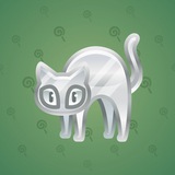 Scared Cat #14321 Scared Cat #14321