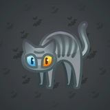 Scared Cat #14330 Scared Cat #14330