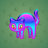 Scared Cat #14412