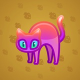 Scared Cat #14461 Scared Cat #14461