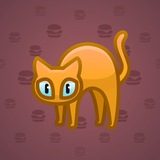 Scared Cat #14489