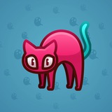Scared Cat #14503 Scared Cat #14503