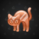 Scared Cat #1451 Scared Cat #1451