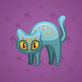 Scared Cat #14548