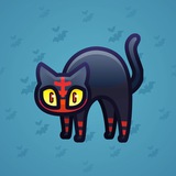 Scared Cat #14557