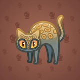 Scared Cat #14564