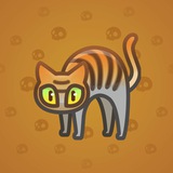 Scared Cat #14586