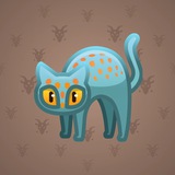 Scared Cat #14594