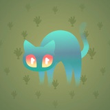 Scared Cat #14616