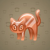 Scared Cat #14710 Scared Cat #14710