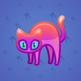 Scared Cat #14746