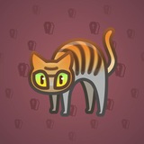 Scared Cat #14811