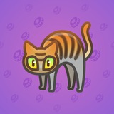 Scared Cat #14840