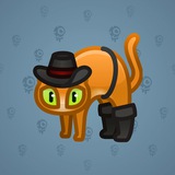 Scared Cat #14905 Scared Cat #14905