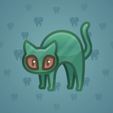 Scared Cat #1504 Scared Cat #1504