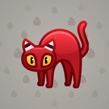 Scared Cat #15077 Scared Cat #15077