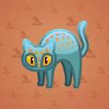 Scared Cat #1510 Scared Cat #1510