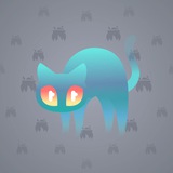 Scared Cat #15107