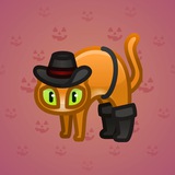 Scared Cat #15214