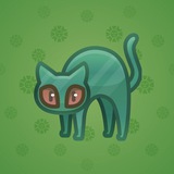 Scared Cat #15565