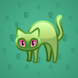 Scared Cat #15580 Scared Cat #15580