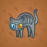 Scared Cat #15695 Scared Cat #15695