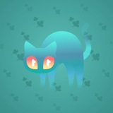 Scared Cat #15808 Scared Cat #15808